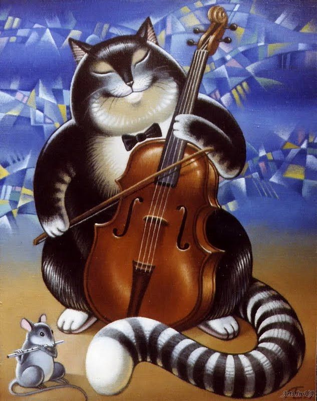 Поющие коты картинки