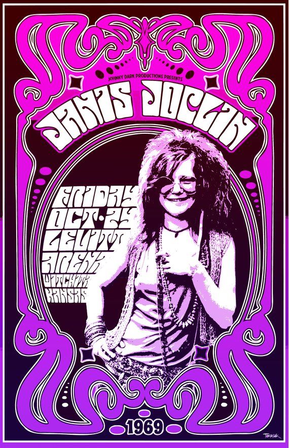 Art print POSTER CANVAS Janis Joplin Singing at Woodstock 1969
