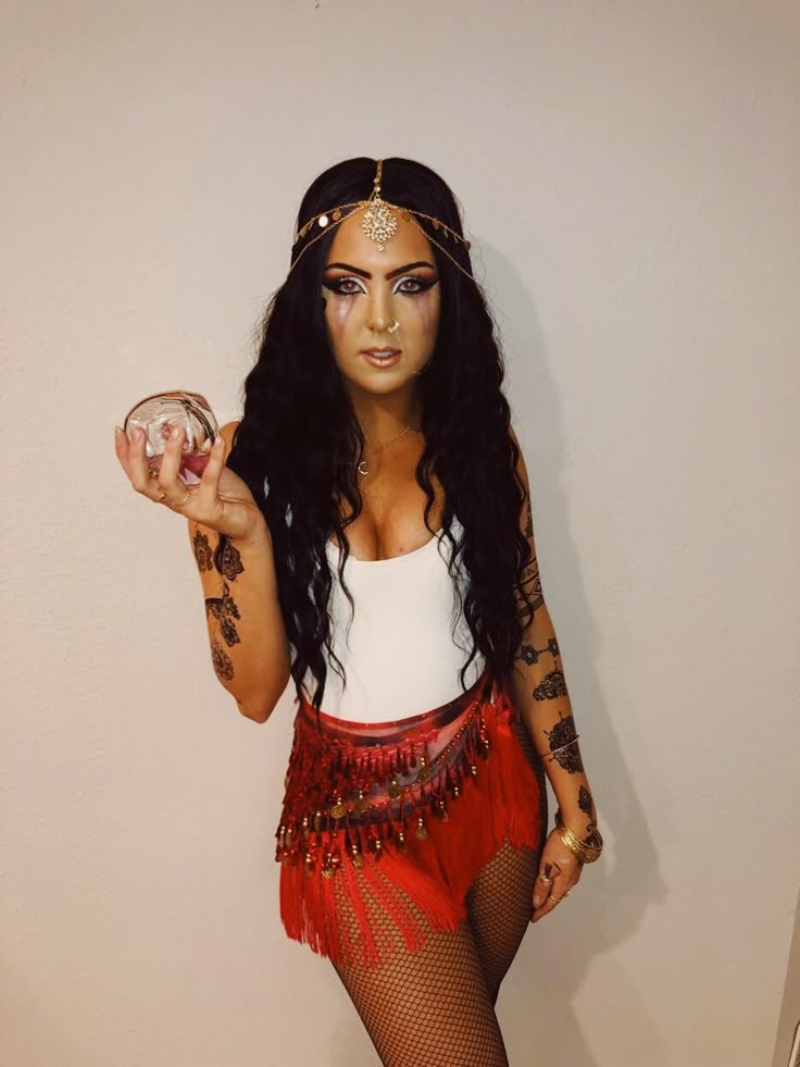 Fortune Teller Halloween Makeup Costume Women Ideas