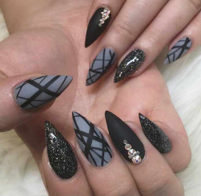 New Bold Edgy Nails Ideas in 2019 \u2022 stylish f9