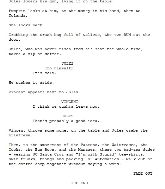 90 best pulp fiction images on Pinterest Quentin tarantino - screenplay template 90 best pulp fiction images on Pinterest Quentin tarantino - screenplay template