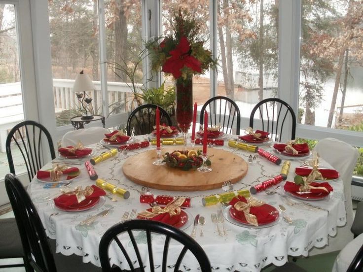 Round Dining Table Decor christmas table decorations ideas 35 diy christmas table Round Dining Table Decor christmas table decorations ideas 35 diy christmas table