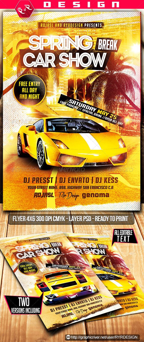 9 best car show flyer images on pinterest flyers leaflets and car flyers