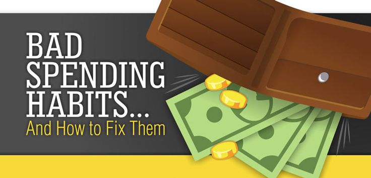 How To Stop Bad Spending Habits How To Fix Bad Spending Habits | Spending habits, Habits, Confidence kids