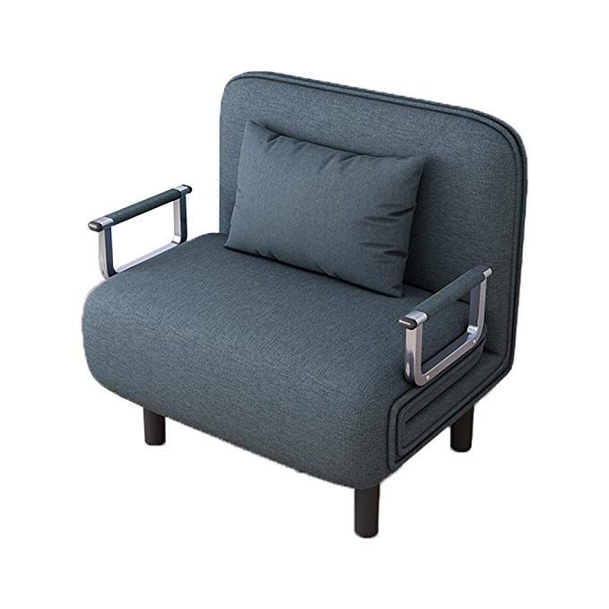 Quelife Folding Sleeper Chair Sofa Bed Single Sleeper Convertible Chair Lounger Couch Bed Teal Blue Review Sofa Bed Blue Furniture Loveseat Chaise Lounge Sofa