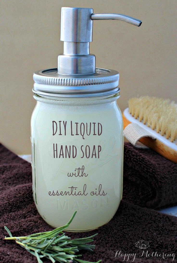 Homemade Liquid Hand Soap