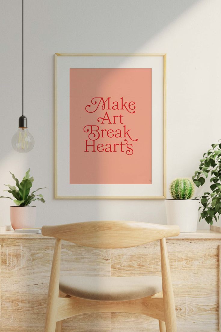 Lights Up Typography Wall Art Digital Download