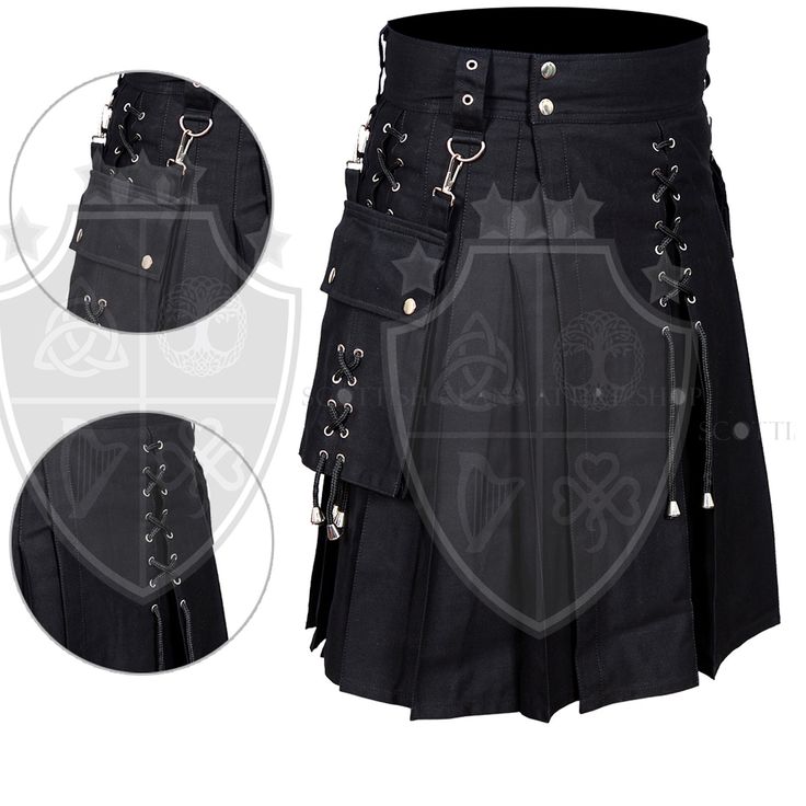 Scottish Kilts For Men Scottish Utility Kilts Hybrid Kilts Premium Scottish Kilt Premium