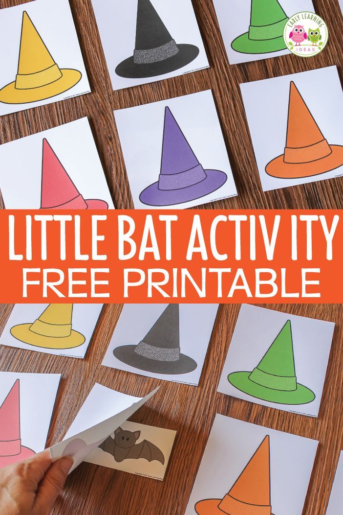 Here is a fun free printable for your Halloween lesson plans in preschool and pr...