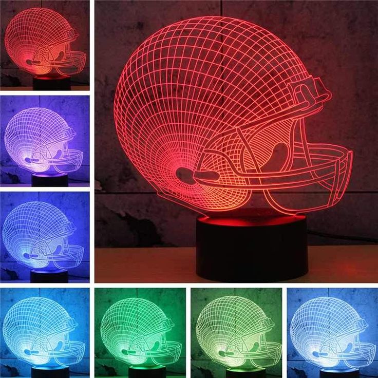 light up football target