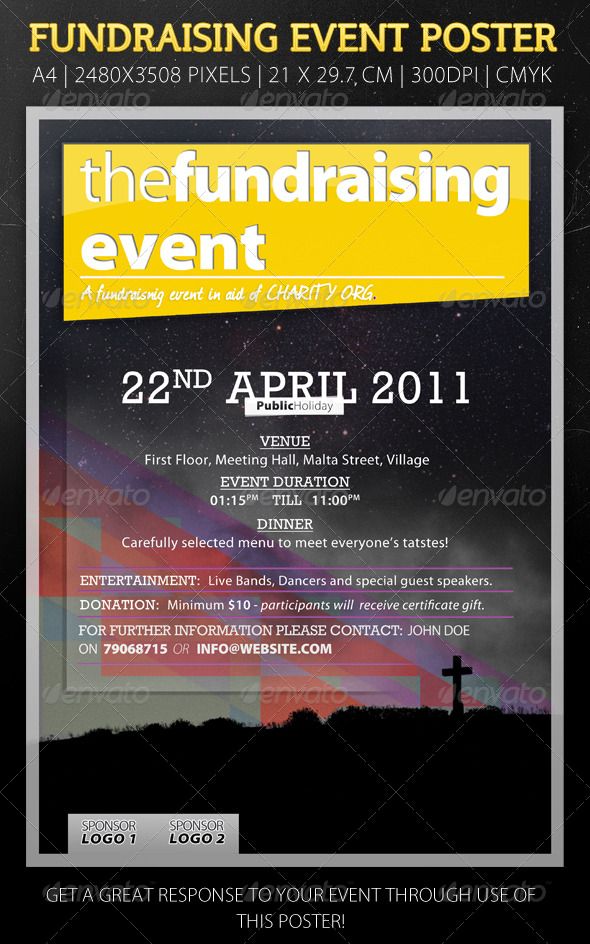 fundraising flyer templates