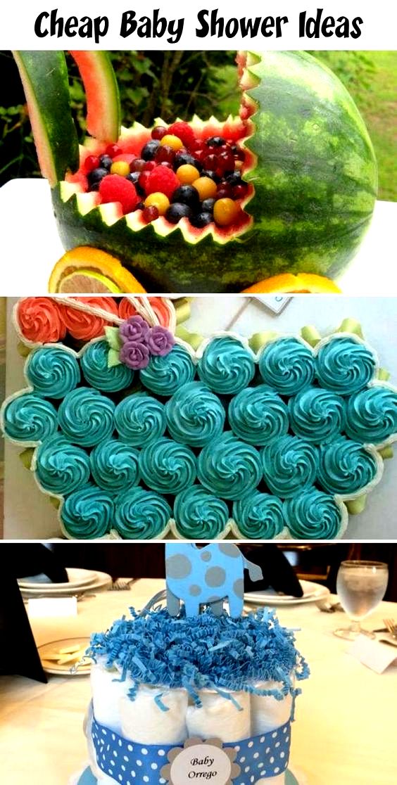 Cheap baby shower ideas for boy and for girls and for neutral showers