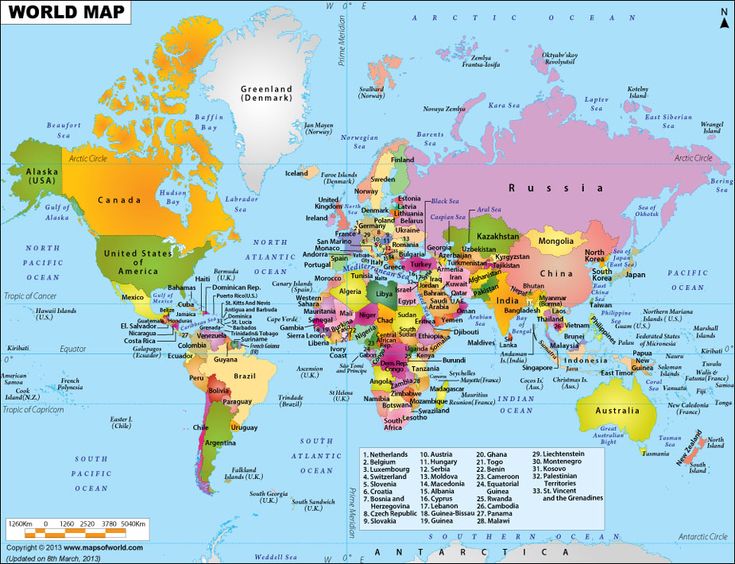 world map clickable to the all countries map of the world from maps of world