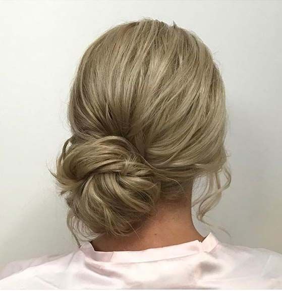 The 25 Best Messy Side Buns Ideas On Pinterest Loose Low Side Bun For Prom Updo Idea