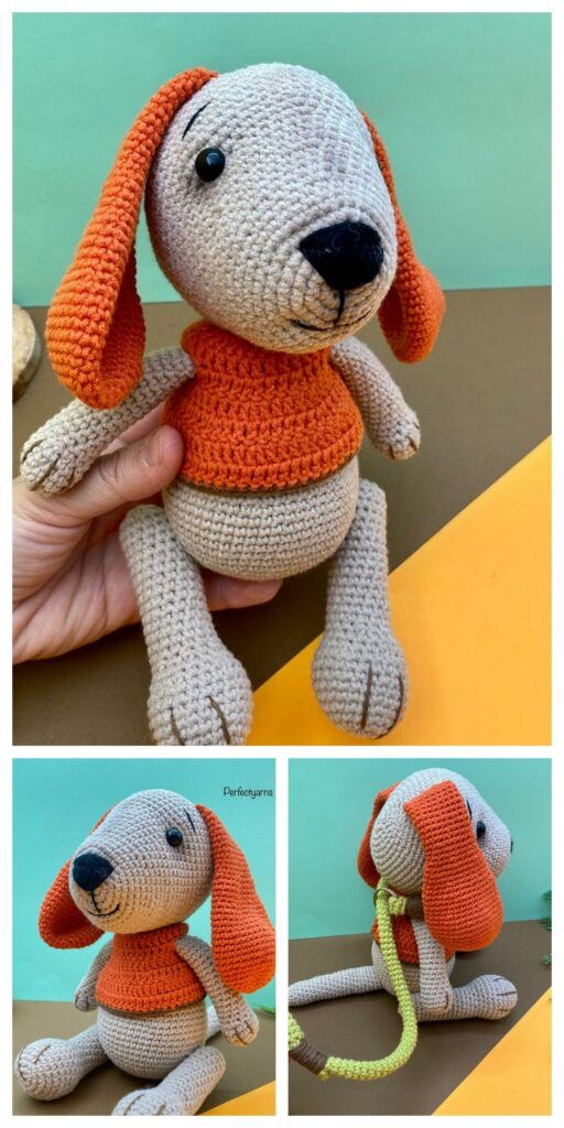 Amigurumi Dog Crochet Free Pattern – Amigurumi | Crochet dog clothes