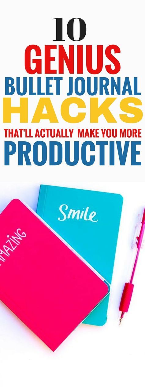 These 10 bullet journal hacks are THE BEST! I'm so glad I found these great bullet journal tips and hacks that actually work! Now I can be more productive when using my bullet journal! Definitely saving for later! #bulletjournal #bulletjournaling #bulletjournallove