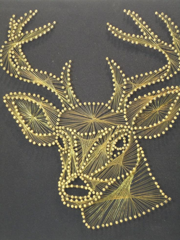 String Wall Art vintage stag string art wall hanging | string art, art walls and walls String Wall Art vintage stag string art wall hanging | string art, art walls and walls