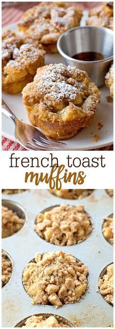 French Toast Muffins - easy to make, using things you already have in your pantr...