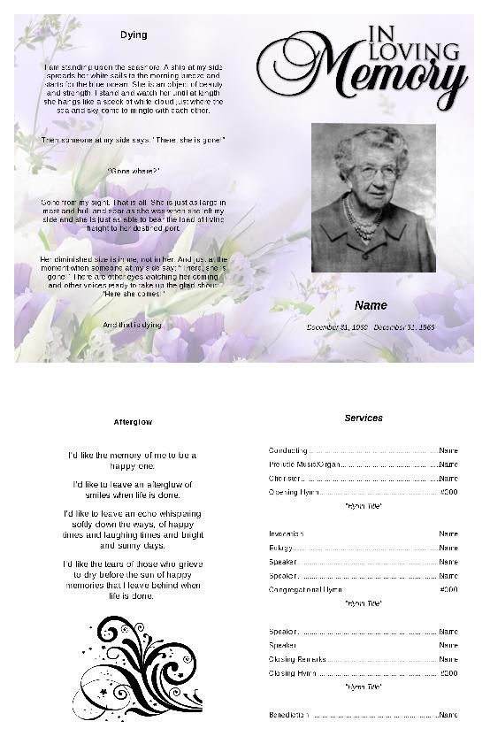 91 best Funeral Program Template images on Pinterest Christmas - free printable funeral program templates 91 best Funeral Program Template images on Pinterest Christmas - free printable funeral program templates