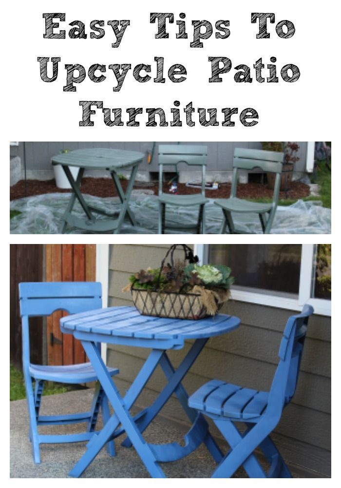 These Easy Tips To Upcycle Patio Furniture Are Sure Make Your Existing Or Yard Find Look Amazing Pallet Diy Furniture Yard Pallet Diy, How To Remove Paint From Patio Furniture