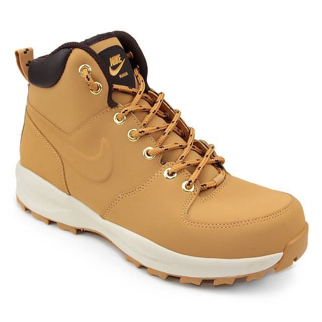 Tênis Cano Alto Nike Manoa Leather Masculino – Caramelo R$ 269,99 em 6x Adicione o cupom AWIN10 no fechamen… | Botas de couro masculinas, Botas, Botas para homens