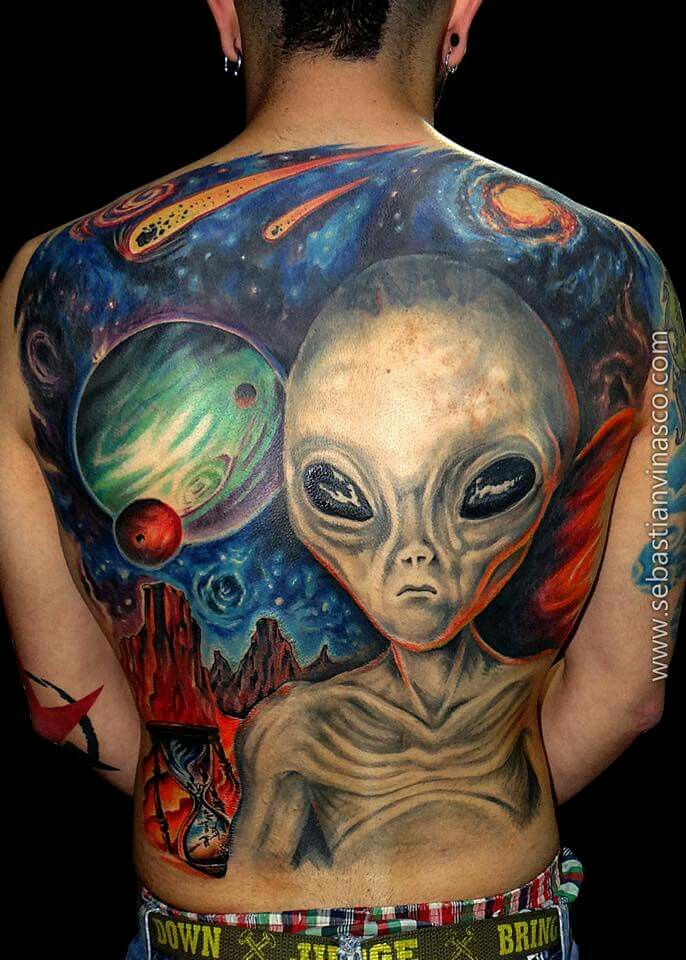 Alíen Tattoo Tatoo, Tatuagem e Braço Space/alien Tatuajes espaciales, Cuerpo, Tatuajes