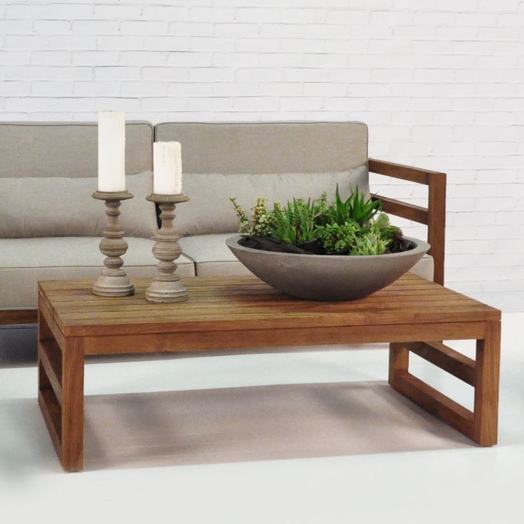 33 Best Outdoor Seating Collections Images On Pinterest Add Flair To Your Teak Outdoor Furniture Collection Like This Manhattan Reclaimed Coffee Table