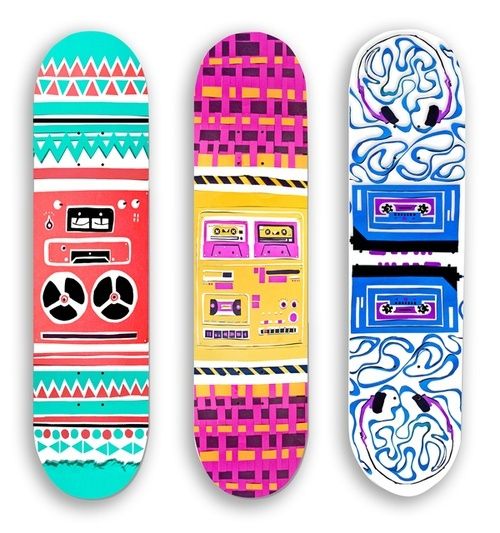 skateboard designs