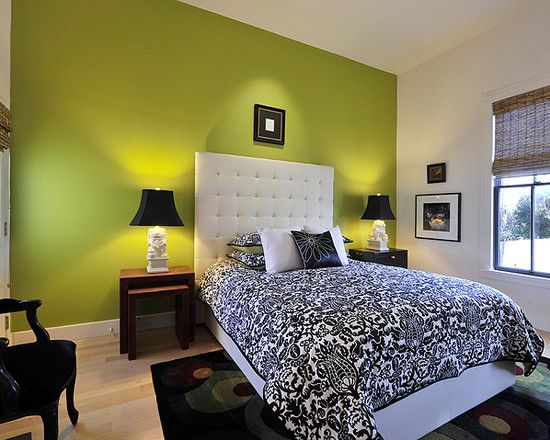 Lime Green Wall Paint Ideas Good Color Of Idea 2 Brighter Lime Green Paint On One Accent Wall With Other