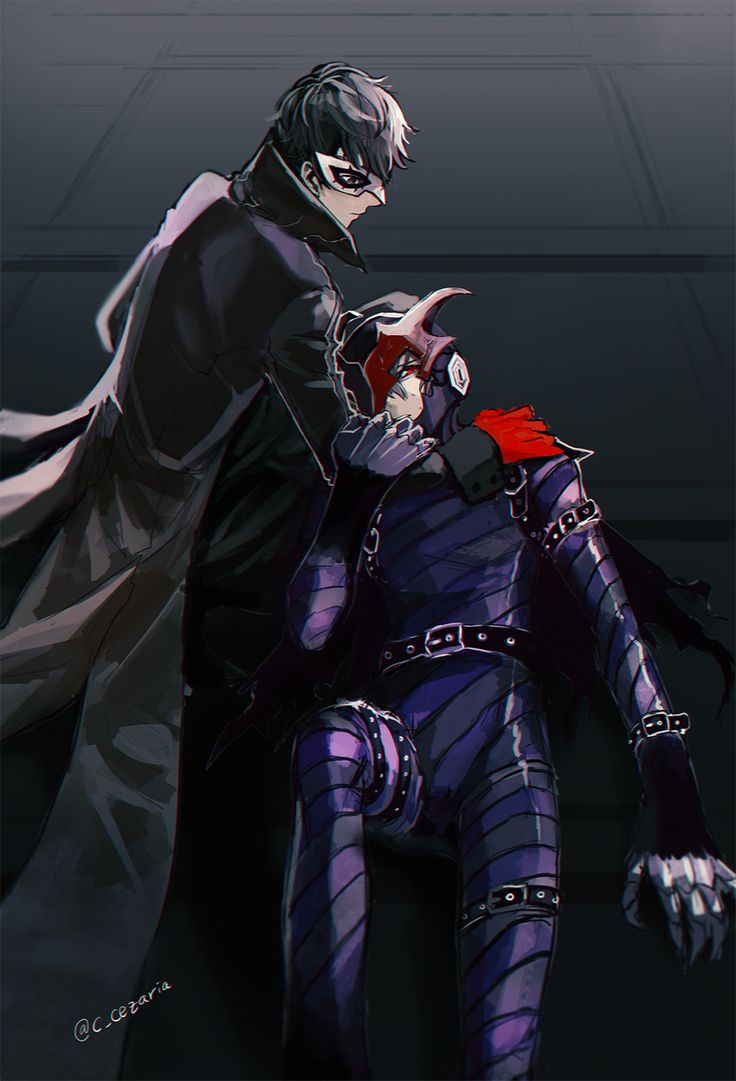 Persona 5 Joker & Crow | Persona 5 joker, Persona 5 anime