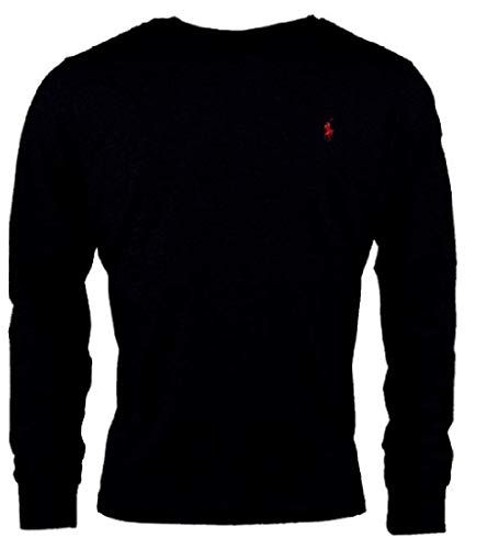 Brand: Polo Ralph Lauren. Composition: 100% cotton. Made in Honduras. Classic fit.100% Cotton Imported Embroidered pony logo accents left chest Ribbed crew collar and cuffs. Classic fit. - Crew Necks Tee - Ideas of Crew Necks Tee #CrewNecksTee