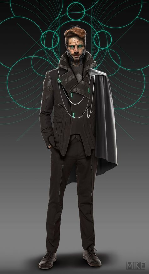 artstation character michael lim cyberpunk character sci corp