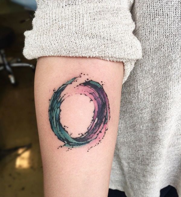 55 Ouroboros Tattoo Designs With Meaning And Ideas Circle Tattoos Zen Tattoo Circle Tattoo