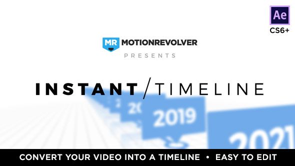 SYNOPSIS Instant Corporate Timeline is a great way to showcase your company’s beginnings, history, or previous year of business. You’ll have a professional looking timeline project in just a fe...
