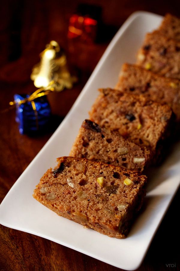Eggless Fruit Cake Recipe Without Alcohol Eggless Fruit Cake Recipe Without Alcohol