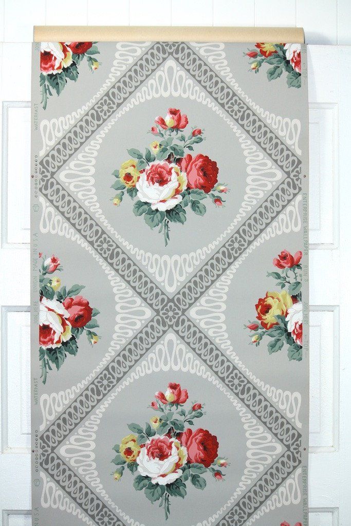 1940s Botanical Vintage Wallpaper Vintage Wallpaper Wallpapers Vintage Phone Background Patterns
