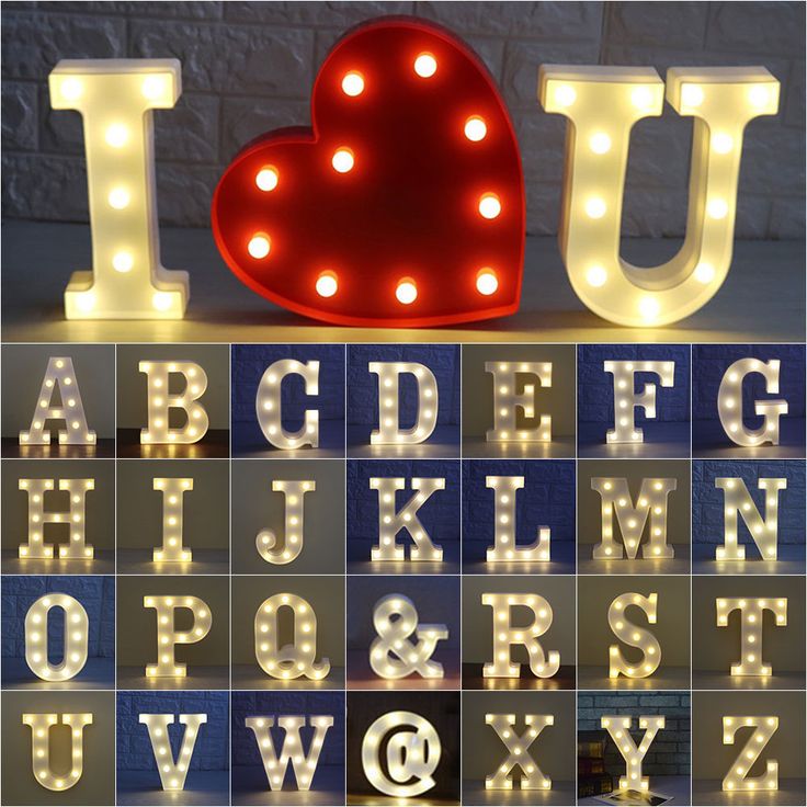 Large LED Marquee Letter Alphabet Symbol Lights Sign XMAS Wedding Party Decor Large LED Marquee Letter Alphabet Symbol Lights Sign XMAS Wedding Party Decor