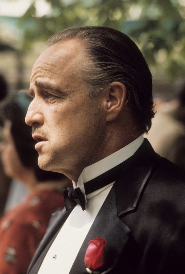 Marlon Brando in The Godfather | Marlon brando the godfather, Marlon