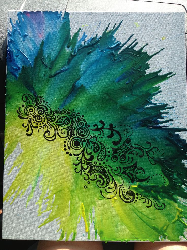 Crayon Art With Paint Marker Designs On Top Crayonart Dormart Crafts Crayon Art With Paint Marker Designs On Top Crayonart Dormart Crafts