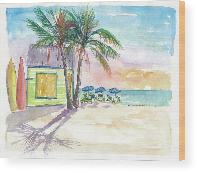 Marcus//Martina Bleichner Sailing Into The Blue Removable Wall Art Mural 18X24