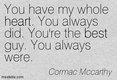 The road cormac mccarthy essay