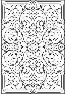 geometric design coloring pages and stained glass colouring pictures to print deco flowers - Geometric Coloring Pages geometric design coloring pages and stained glass colouring pictures to print deco flowers - Geometric Coloring Pages