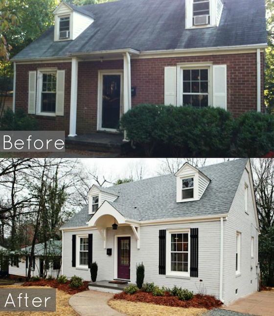 Best 25  Painted brick houses ideas on Pinterest | Brick house ...