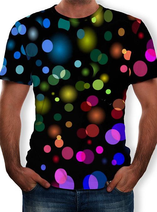 Camiseta con estampado 3d para hombre y mujer en 3d Blusa de manga .. Camiseta con estampado 3d para hombre y mujer en 3d Blusa de manga ..
