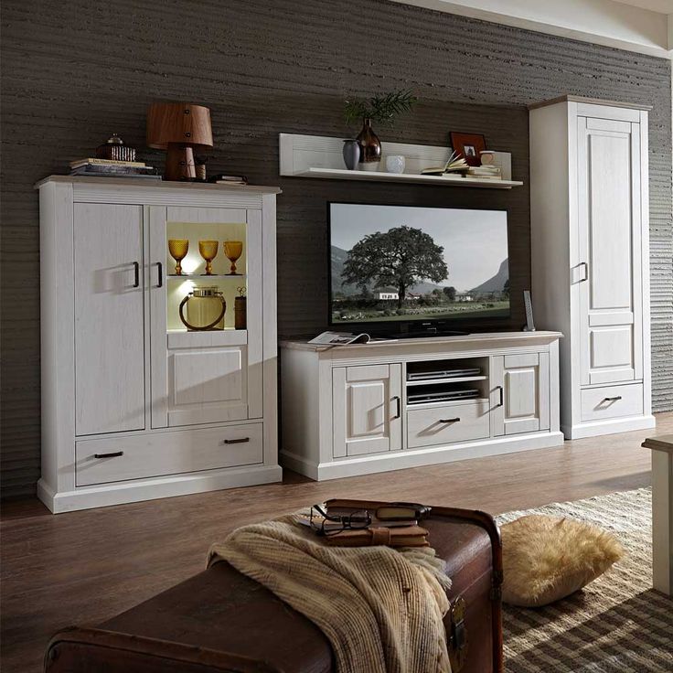 Best 25+ Schrankwand Weiß Ideas On Pinterest | Wandschränke, Ikea ... Skandinavischer Landhausstil Wohnzimmer