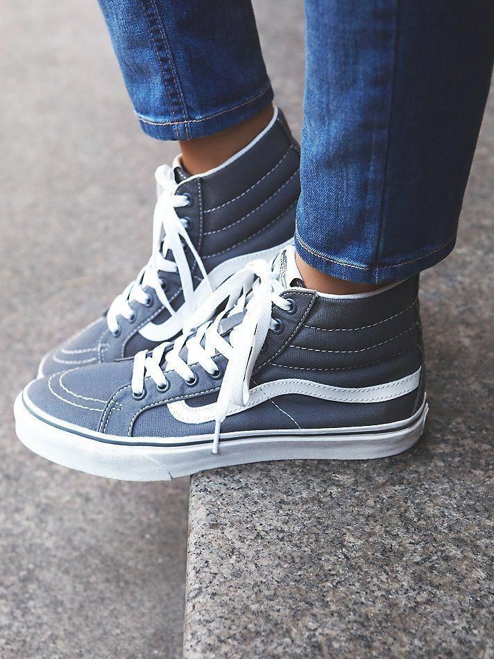 Sk8 Hi Top Sneaker Coty Mont Coty Mont Sk8hi Sneaker Top High Top Vans Vans Grey Vans