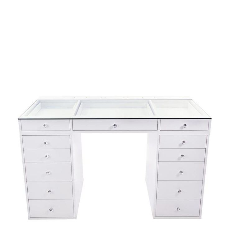 Impressions Vanity Makeup Slaystation 2 0 Tabletop Drawer Unit Make Up Desk Beauty Room Impressions Vanity Makeup, Impressions Vanity Glass Table Top