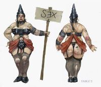 video game character concept art