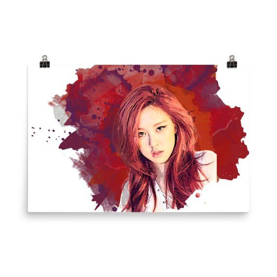 Lisa BlackPink Custom Silk Poster Wall Decor