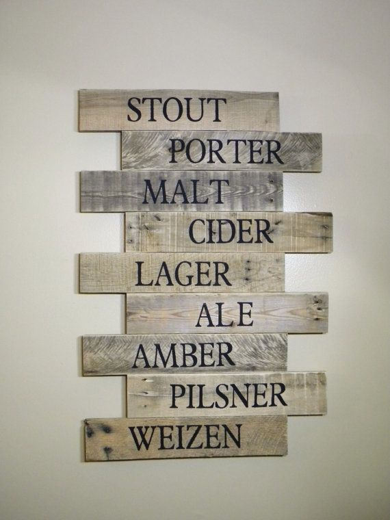 Bar Sign Beer Micro Brew Cafe Decor Wall Art Rustic Reclaimed Wood Man Cave Gifts For Him H Signs Pub - Craft Beer Wall Signs Bar Sign Beer Micro Brew Cafe Decor Wall Art Rustic Reclaimed Wood Man Cave Gifts For Him H Signs Pub - Craft Beer Wall Signs